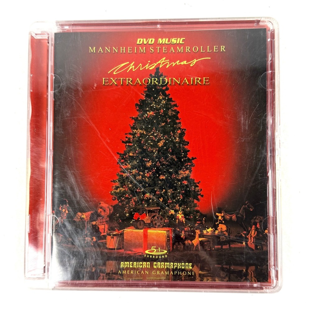 Mannheim Steamroller Christmas Extraordinaire DVD Music One Size